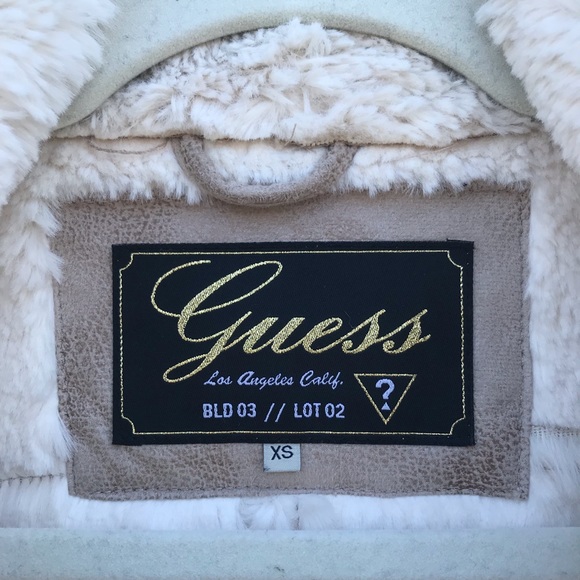 Guess faux suede soft collared vest - Picture 8 of 8